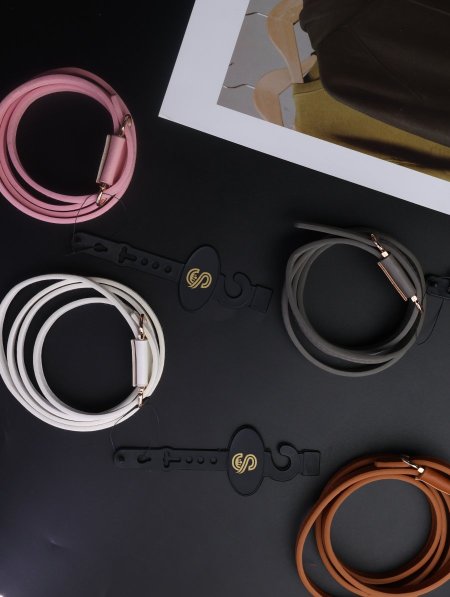 دزينة حزام نسائي جلد فاخر.