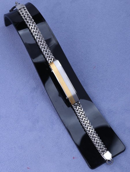 اسوارة رجالي ستانليس ستيل.