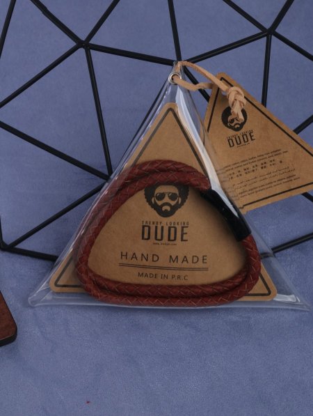 اسوارة رجالي جلد HAND MADE.