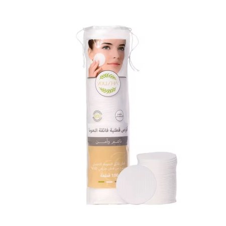 قطن تجميل 100 قطعة.