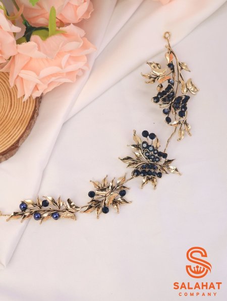 بروش شعر مع خرز.