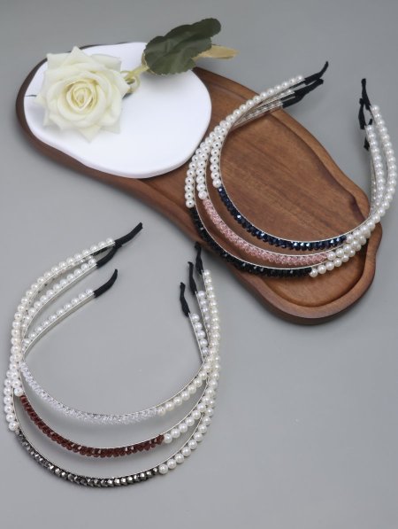 دزينة أطواق شعر مشكل.