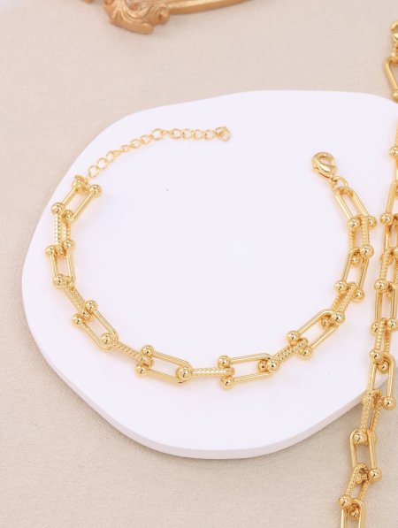 إسوارة نسائية ستانليس ستيل/ مكفولة اللون.