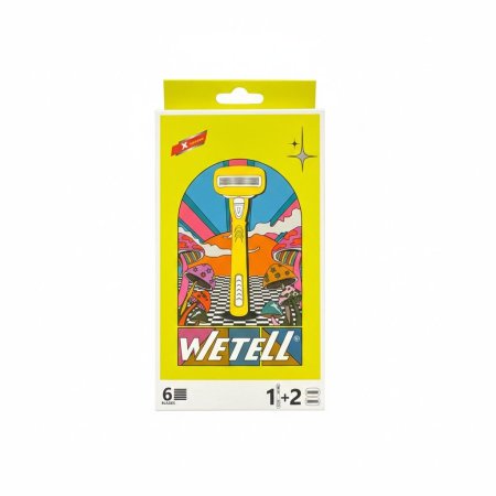 بوكس 24 حبه من شفرات WETELL.