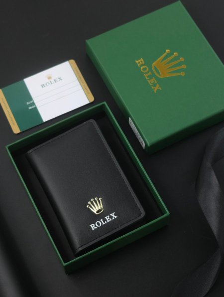 جزدان  ROLEX / مرفق بعلبة.