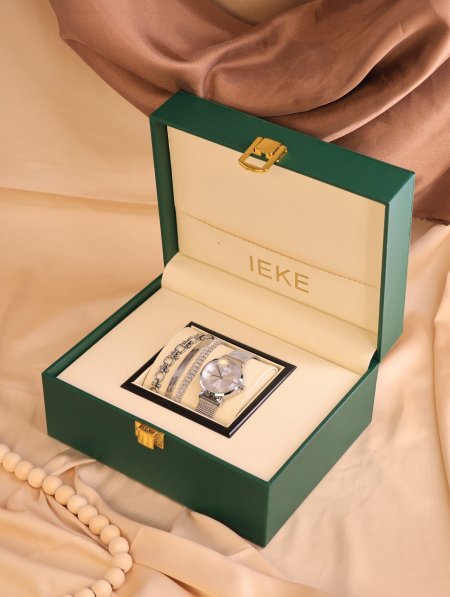 طقم ساعة وإسوارة من IEKE.