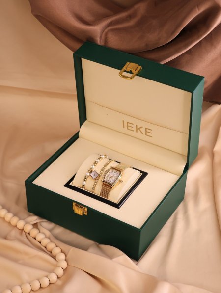 طقم ساعة وإسوارة من  IEKE.