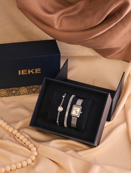 طقم ساعة وإسوارة من  IEKE.