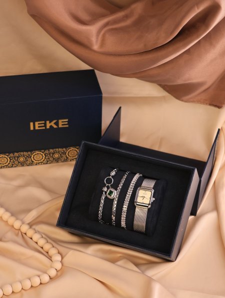طقم ساعة وإسوارة من  IEKE.