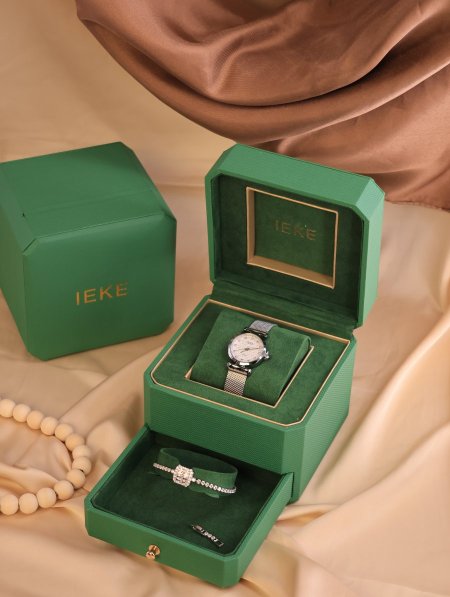 طقم ساعة وإسوارة من  IEKE.