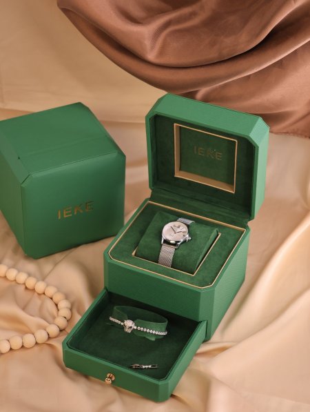 طقم ساعة وإسوارة من  IEKE.