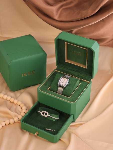 طقم ساعة وإسوارة من  IEKE.