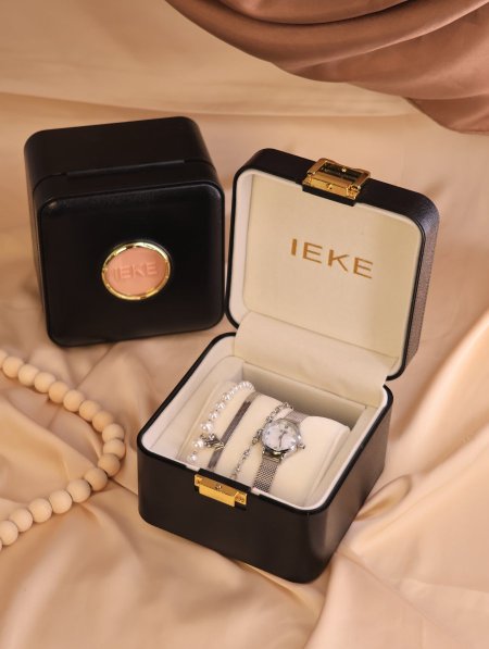 طقم ساعة وإسوارة من  IEKE.