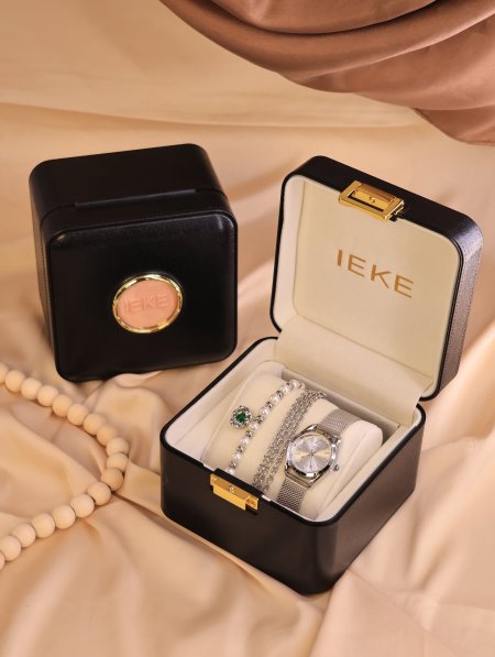 طقم ساعة وإسوارة من  IEKE.