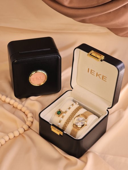 طقم ساعة وإسوارة من  IEKE.