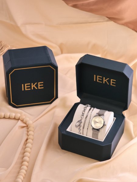 طقم ساعة وإسوارة من  IEKE.