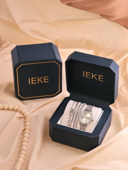 طقم ساعة وإسوارة من  IEKE.