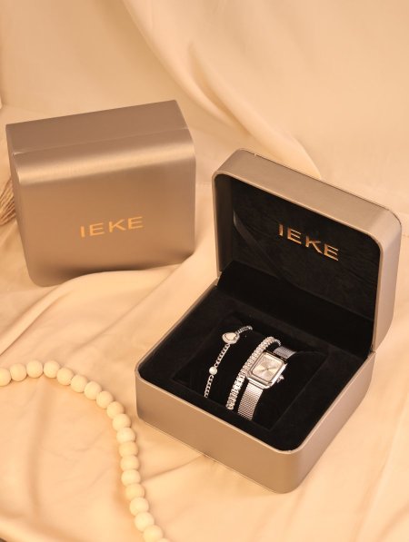 طقم ساعة وإسوارة من  IEKE.