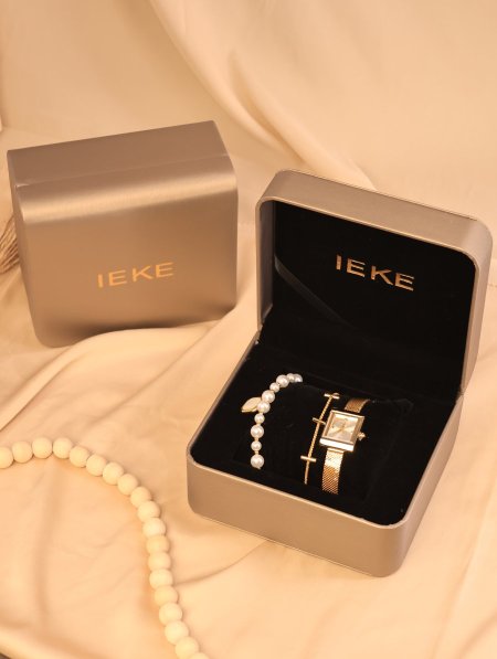 طقم ساعة وإسوارة من  IEKE.