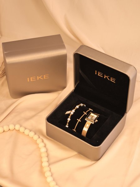 طقم ساعة وإسوارة من  IEKE.