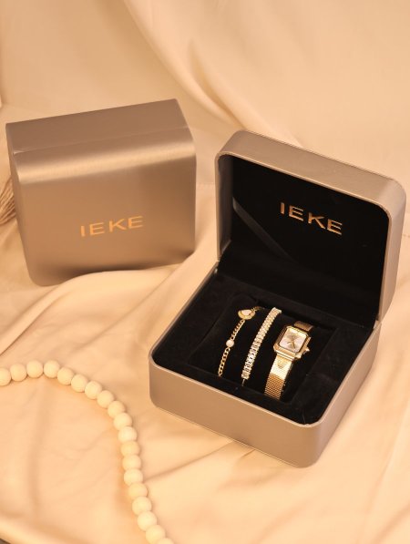 طقم ساعة وإسوارة من  IEKE.