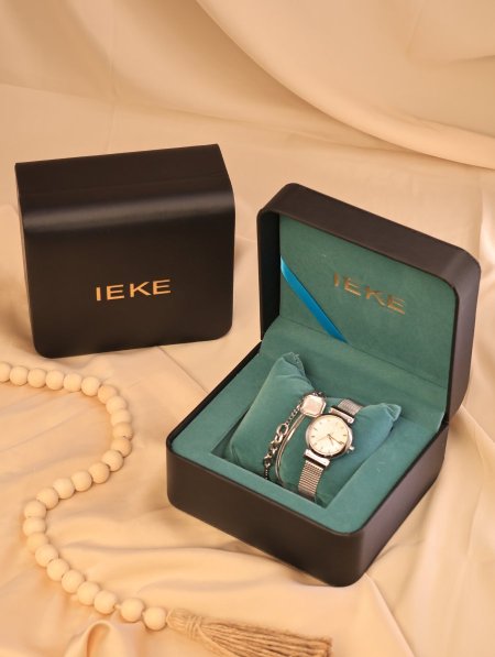 طقم ساعة وإسوارة من  IEKE.