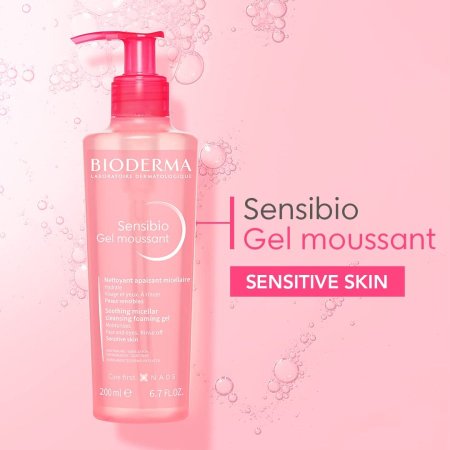 غسول رغوي من Bioderma.