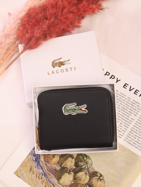 جزدان LACOSTE / مرفق بعلبة.