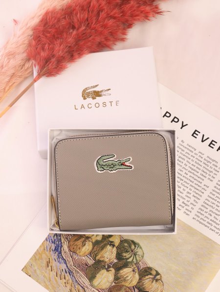 جزدان LACOSTE / مرفق بعلبة.