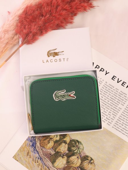 جزدان LACOSTE / مرفق بعلبة.