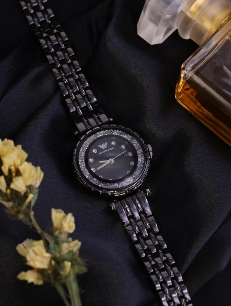 ساعة نسائية GIORGIO ARMANI ماستر كوبي.