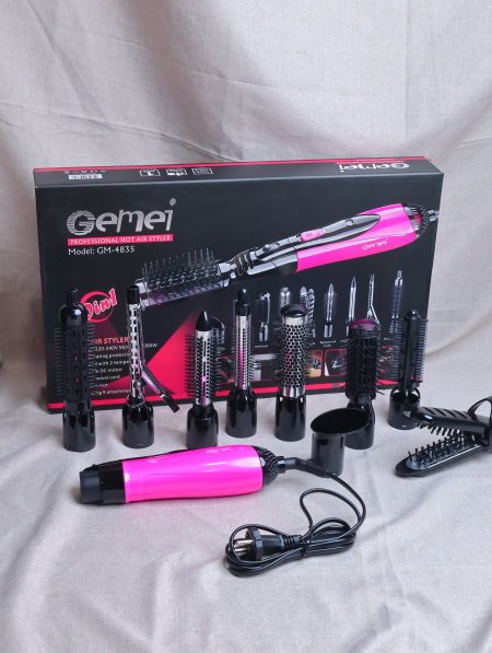 مجموعة الشعر الاحترافية 10 في 1 Gemei  GM-4835
