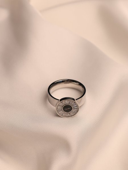 خاتم CARTIER ستانلس ستيل.
