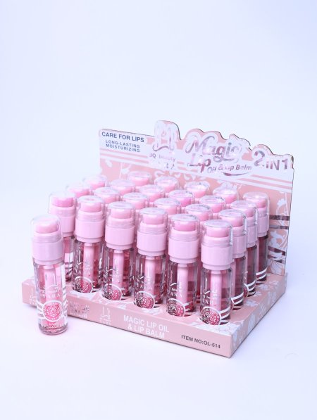 ستاند 24 قطعة OIL/LIP BALM يارا.