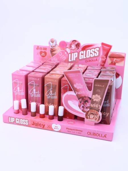 ستاند 24 قطعة LIP GLOSS.