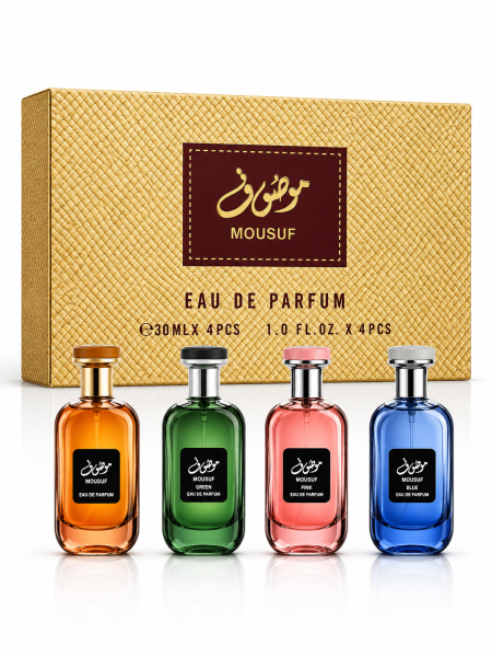 بكج عطر 4 قطع موصوف.