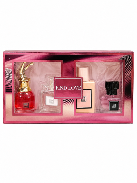 بكج عطر 4 قطع من FIND LOVE.