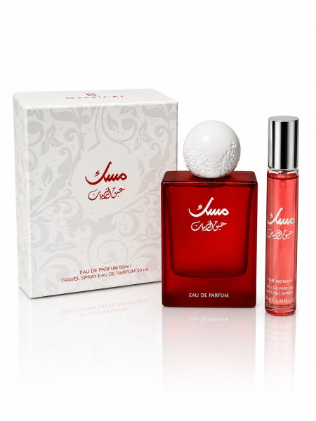 عطر 100ML مسك مع تستر 20ML.