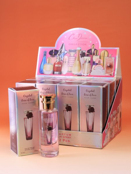 ستاند عطور CRYSTAL ROSE OF LOVE.