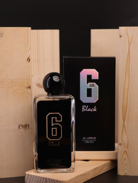 عطر (6 BLACK) سعة 100 مل.