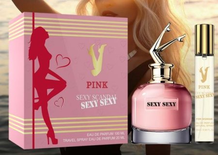 عطر (SEXY SCANDAL) سعة 100 مل مع تست بسعة 20 مل.