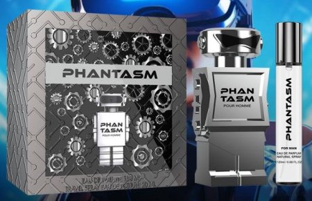 عطر (PHANTASM) مع سعة 100 مل مع تست بسعة 20 مل.