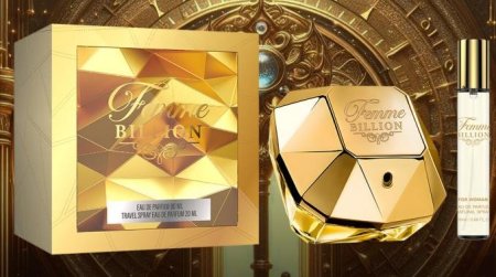 عطر (BILLION) مع سعة 100 مل مع تست بسعة 20 مل.