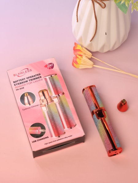 ماكينة إزالة شعر الحواجب والوجه Blawless 2in1.