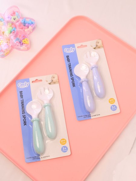 طقم ملعقة وشوكة (ONLY).