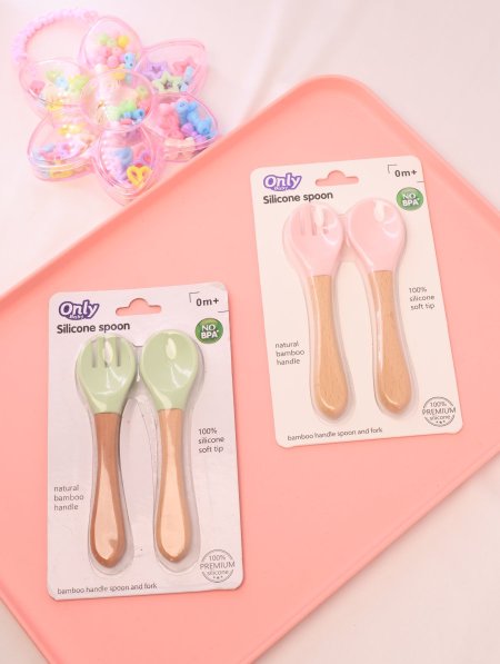 طقم ملعقة وشوكة (ONLY).