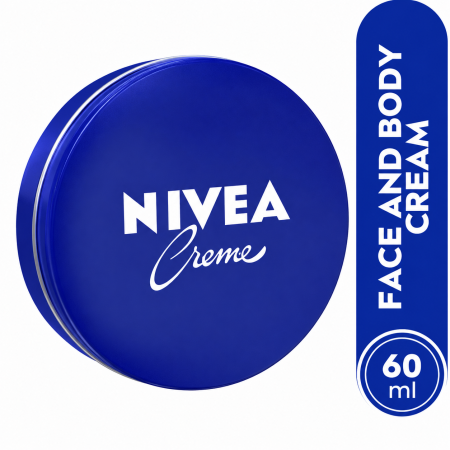 كريم وحه وجسم NIVEA 60ML.