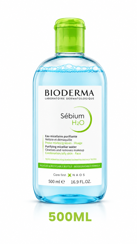ماء ميسيلر 500ML من BIODERMA.