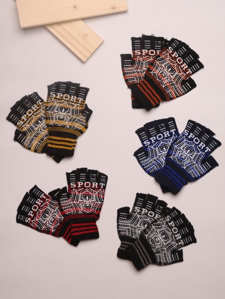 دزينة كفوف يدين شتوي.