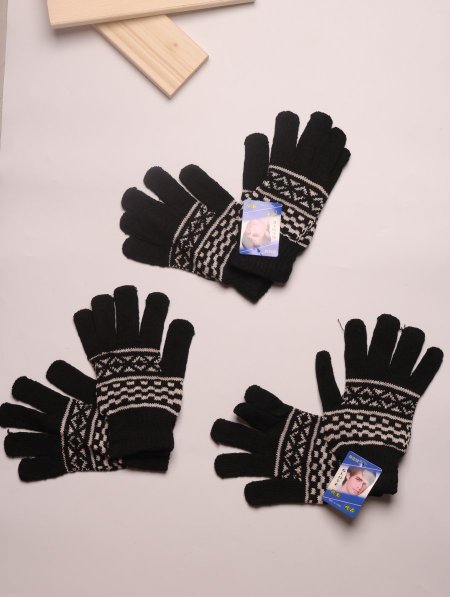 دزينة كفوف يدين شتوي.